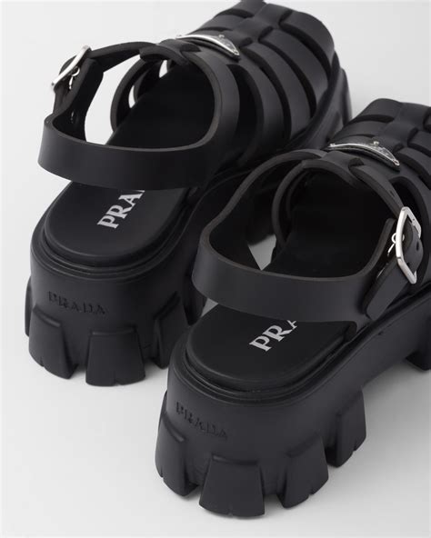 foam rubber sandals prada|monolith foam rubber sandals.